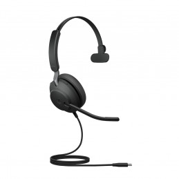 Jabra Evolve2 40 SE Kuulokkeet Langallinen Pääpanta Puhelut Musiikki USB Type-C   USB Type-A musta