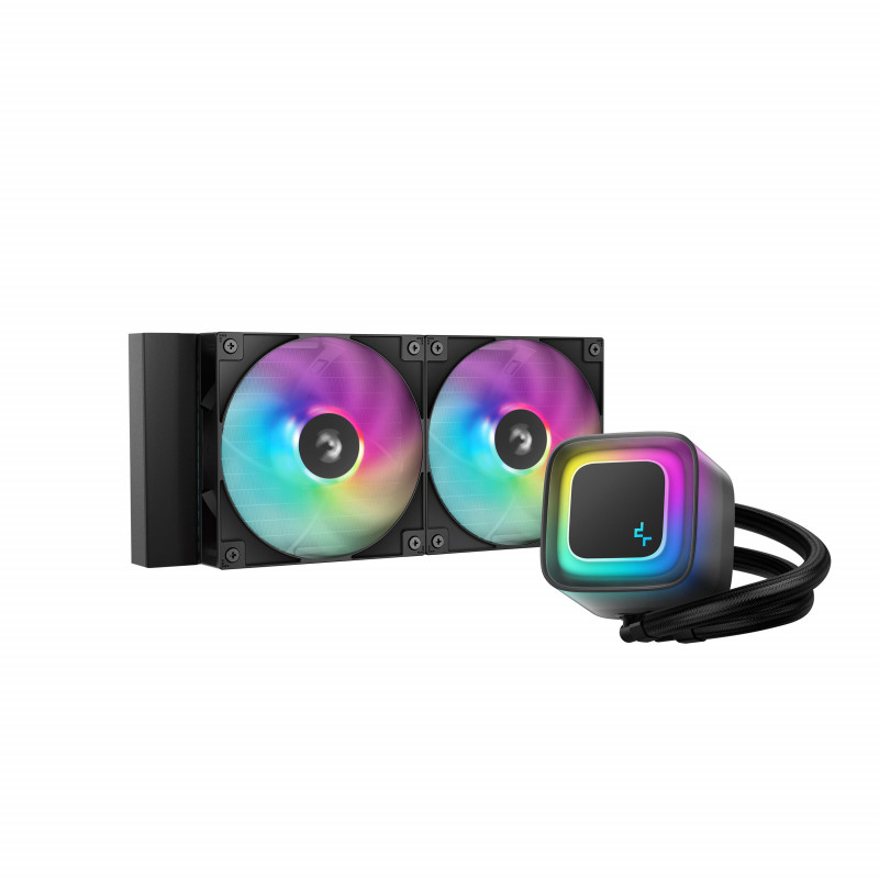 DeepCool LE240 V2 Suoritin All-in-one-nesteenjäähdytin 12 cm musta