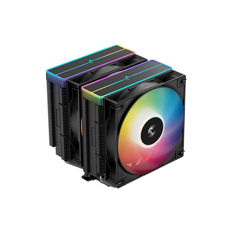 DeepCool AG620 BK ARGB V2 Piirisarja, Emolevy Ilmanjäähdytin 12 cm musta 1 kpl