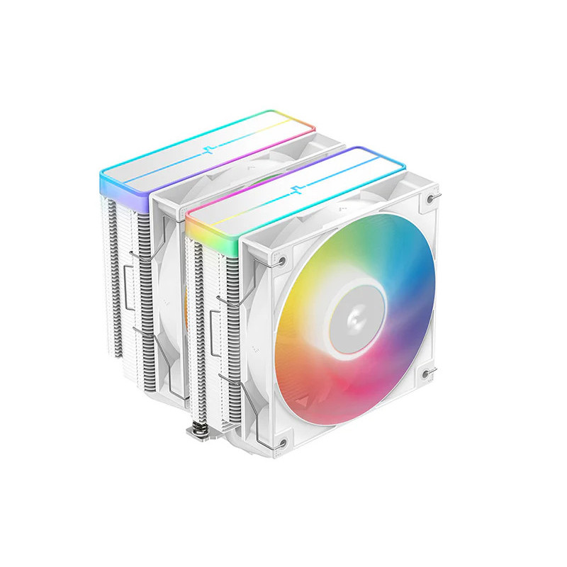 DeepCool AG620 WH ARGB V2 Piirisarja, Emolevy Ilmanjäähdytin 12 cm Valkoinen 1 kpl