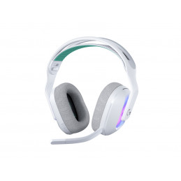 Logitech G G522 Lightspeed Kuulokkeet Langallinen & langaton Pääpanta Pelaaminen USB Type-C Bluetooth Valkoinen