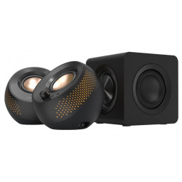 Creative Labs Creative Pebble X Plus kaiutinsetti 30 W Universaali musta 2.1 kanavaa Bluetooth
