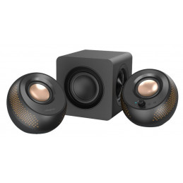 Creative Labs Creative Pebble X Plus kaiutinsetti 30 W Universaali musta 2.1 kanavaa Bluetooth