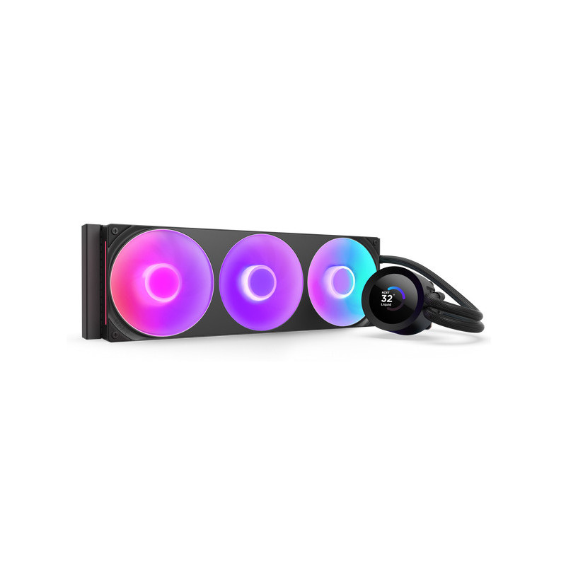 NZXT Kraken Plus 360 RGB Suoritin All-in-one-nesteenjäähdytin musta 1 kpl