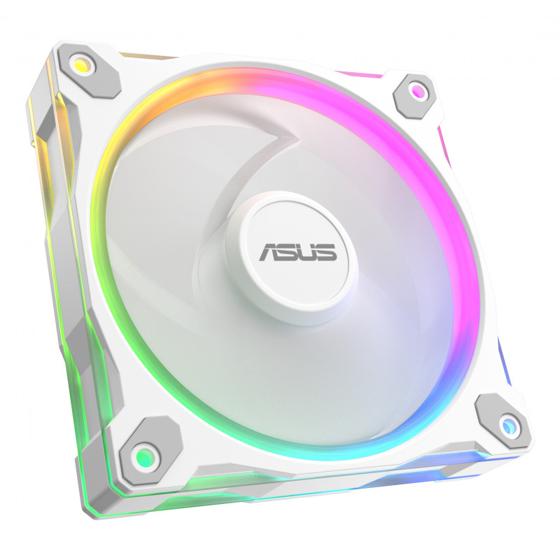 ASUS Prime MR120 Fan ARGB White Tietokonekotelo Tuuletin 12 cm Valkoinen