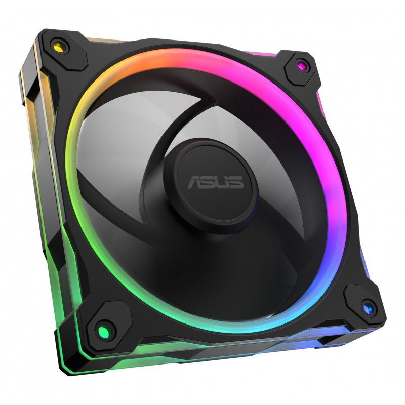 ASUS Prime MR120 Fan ARGB Reverse Black Tietokonekotelo Tuuletin 12 cm musta