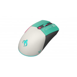 ASUS TUF Gaming Mini Wireless Mouse Hatsune Miku Edition hiiri Pelaaminen Oikeakätinen RF Wireless + Bluetooth + USB Type-A