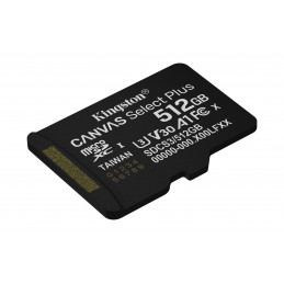 Kingston Technology Canvas Select Plus Gen3 512 GB MicroSDXC UHS-I Luokka 10
