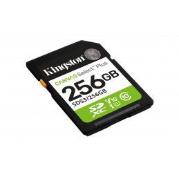 Kingston Technology Canvas Select Plus Gen3 256 GB SD UHS-I Luokka 10