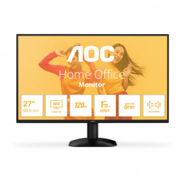 AOC B3 Q27B35S3 tietokoneen litteä näyttö 68,6 cm (27") 2560 x 1440 pikseliä Quad HD LED musta