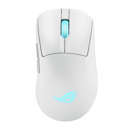 ASUS ROG Keris II Origin WHT hiiri Pelaaminen Oikeakätinen RF Wireless + Bluetooth + USB Type-A Optinen 42000 DPI