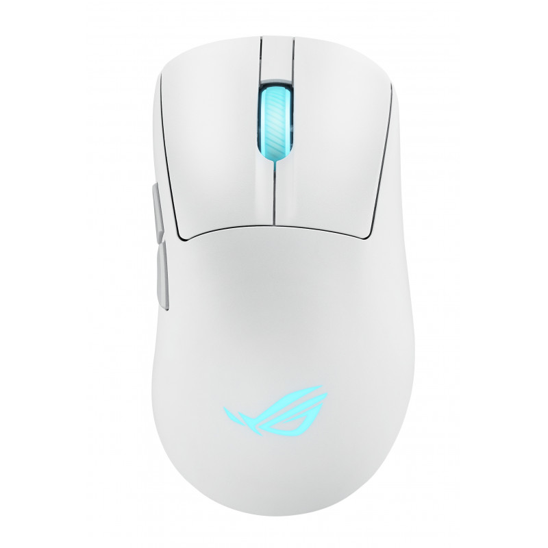 ASUS ROG Keris II Origin WHT hiiri Pelaaminen Oikeakätinen RF Wireless + Bluetooth + USB Type-A Optinen 42000 DPI