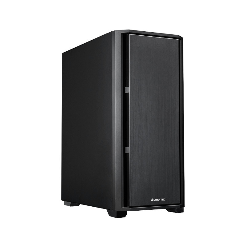 Chieftec AS-02B-OP tietokonekotelo Midi Tower musta