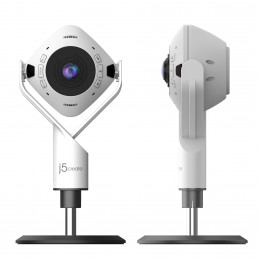 j5create JVU368-N 360° AI-Powered-verkkokamera ja kaiutinpuhelin