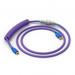 Glorious Gaming GLO-KB-ACC-CBL-COIL-NEB näppäimistön hiiren kaapeli Violetti 1,4 m