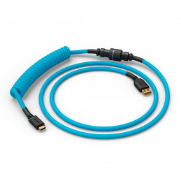 Glorious Gaming GLO-KB-ACC-CBL-COIL-EBLU näppäimistön hiiren kaapeli Vaaleansininen 1,4 m