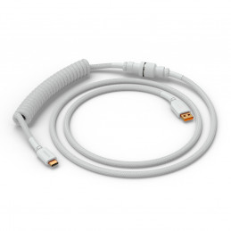 Glorious Gaming GLO-KB-ACC-CBL-COIL-GWHT näppäimistön hiiren kaapeli Valkoinen 1,4 m
