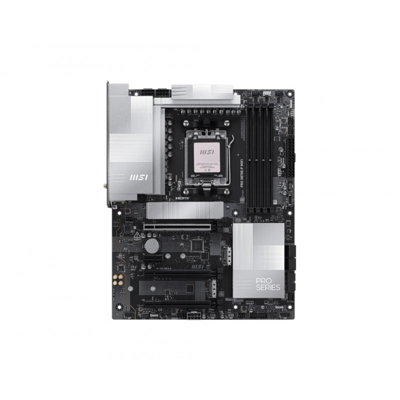 MSI PRO X870E-P WIFI emolevy AMD X870E Pistoke AM5 ATX