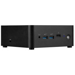 MSI CUBI NUC 1MG-238BEU barebone-tietokonerunko 0.84L sized PC musta 120U Intel® SoC