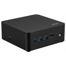 MSI CUBI NUC 1MG-238BEU barebone-tietokonerunko 0.84L sized PC musta 120U Intel® SoC