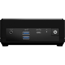 MSI CUBI N ADL S-226BEU barebone-tietokonerunko 0.69L kokoinen PC musta N200