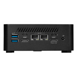 MSI CUBI NUC AI 1UMG-019BEU barebone-tietokonerunko musta 125H Intel® SoC