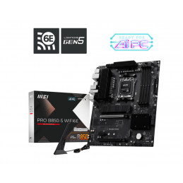 MSI PRO B850-S WIFI6E emolevy AMD B850 Pistoke AM5 ATX