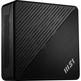 MSI CUBI N ADL S-225BEU barebone-tietokonerunko 0.69L kokoinen PC musta N100