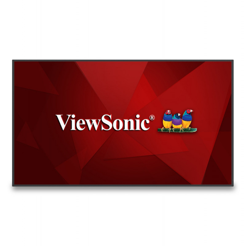 Viewsonic CDE6530 infonäyttö Digitaalinen litteä infotaulu 165,1 cm (65") LCD Wi-Fi 450 cd m² 4K Ultra HD musta