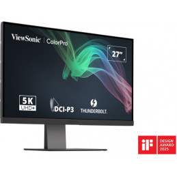 Viewsonic VP2788-5K tietokoneen litteä näyttö 68,6 cm (27") 5120 x 2880 pikseliä 5K Ultra HD LED musta