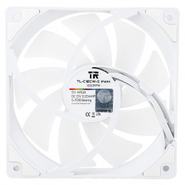 Thermalright TL-C12CW-S X3 Tietokoneen jäähdytysjärjestelmä Suoritin Tuuletin 12 cm Valkoinen 1 kpl