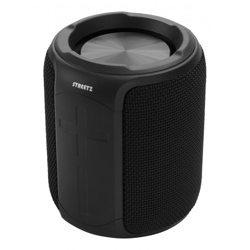 Streetz Vedenkestävä BT-kaiutin, TWS, 10W, IPX7, 3,5mm, musta