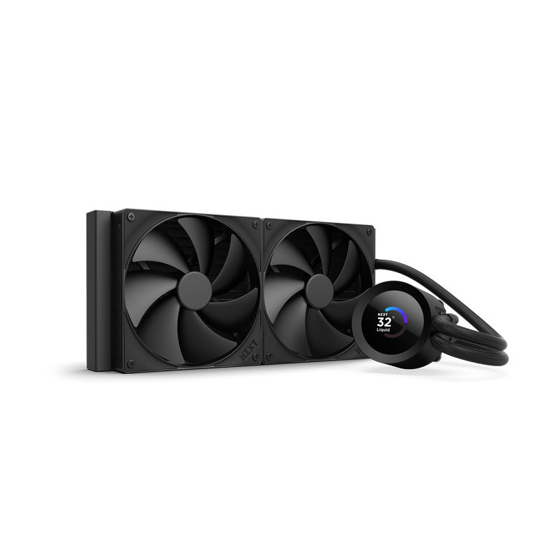 NZXT Kraken Plus 280 Suoritin All-in-one-nesteenjäähdytin 14 cm musta