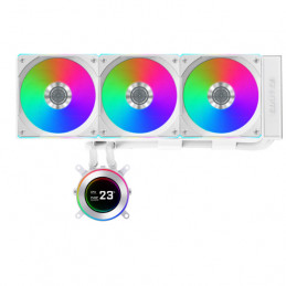 Lian Li GA II Hydroshift II LCD-C 360CL Suoritin All-in-one-nesteenjäähdytin 12 cm Valkoinen 1 kpl