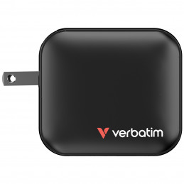 Verbatim GaN Charger 100W Universaali musta AC Pikalataus Sisätila
