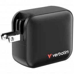 Verbatim GaN Charger 100W Universaali musta AC Pikalataus Sisätila