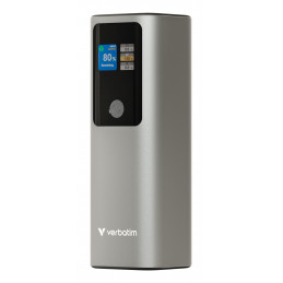 Verbatim 32269 akku- ja paristolaturi Litiumioni (Li-Ion) 27000 mAh Harmaa