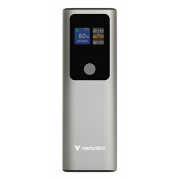 Verbatim 32269 akku- ja paristolaturi Litiumioni (Li-Ion) 27000 mAh Harmaa