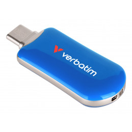 Verbatim 30233 USB-muisti 128 GB USB Type-C 3.2 Gen 1 (3.1 Gen 1) Sininen