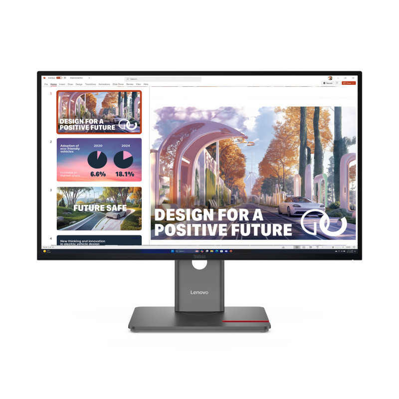 Lenovo ThinkVision P27QD-40 LED display 68,6 cm (27") 2560 x 1440 pikseliä Wide Quad HD musta