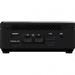 MSI Cubi N ADL S-098EU Intel® N N200 4 GB DDR4-SDRAM 128 GB SSD Windows 11 Pro Mini PC musta