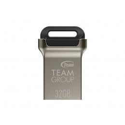 Team Group C162 USB-muisti 32 GB USB A-tyyppi 3.2 Gen 1 (3.1 Gen 1) musta, Hopea