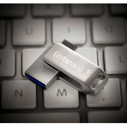 Intenso cMobile Line USB-muisti 128 GB USB Type-A   USB Type-C 3.2 Gen 1 (3.1 Gen 1) Hopea
