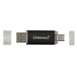Intenso Twist Line USB-muisti 512 GB USB Type-A   USB Type-C 3.2 Gen 1 (3.1 Gen 1) Antrasiitti