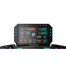 Moza Racing RS072 peliohjain musta Digitaalinen PC