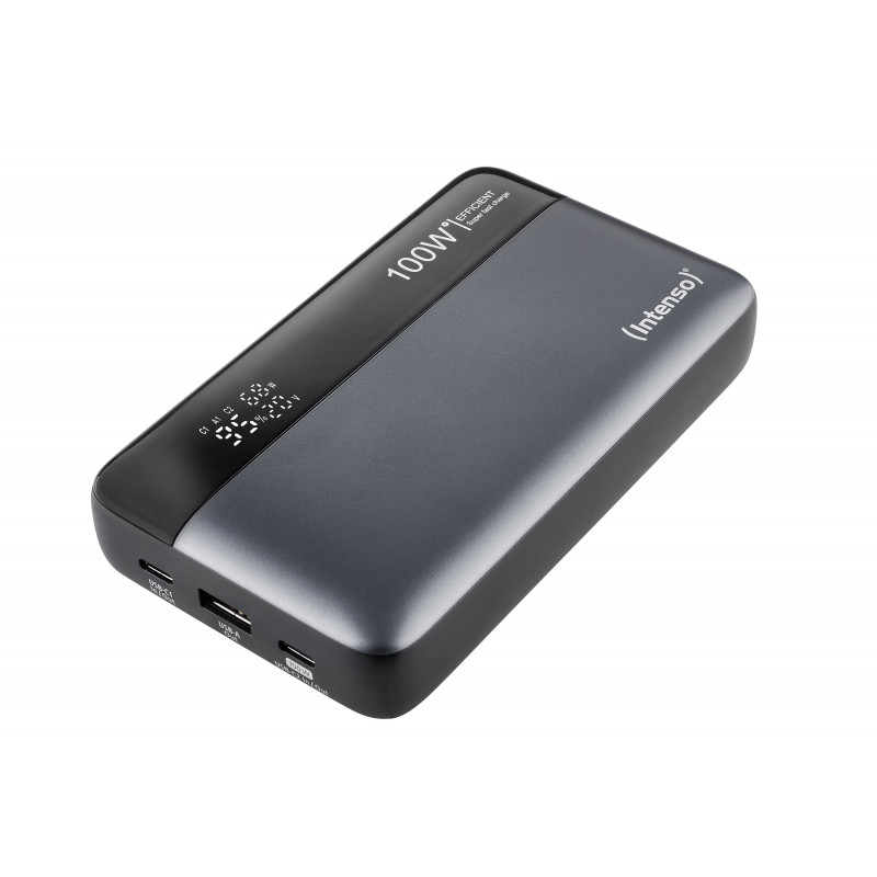 Intenso 7350050 akku- ja paristolaturi Litiumioni (Li-Ion) 20000 mAh musta, Harmaa