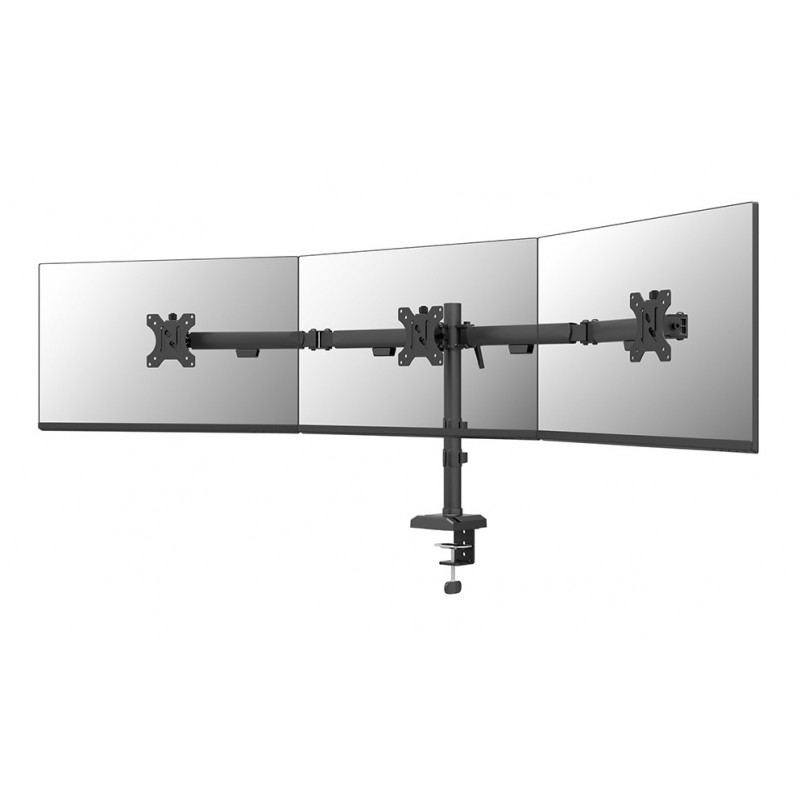 Neomounts DS60-600BL3 monitorin kiinnike ja jalusta 68,6 cm (27") Vastaanotto musta
