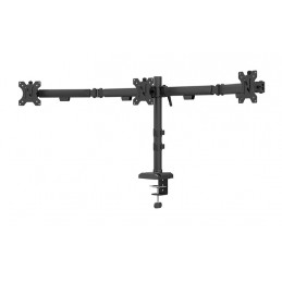 Neomounts DS60-600BL3 monitorin kiinnike ja jalusta 68,6 cm (27") Vastaanotto musta