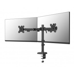 Neomounts DS60-600BL2 monitorin kiinnike ja jalusta 81,3 cm (32") Vastaanotto musta