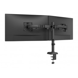 Neomounts DS60-600BL2 monitorin kiinnike ja jalusta 81,3 cm (32") Vastaanotto musta
